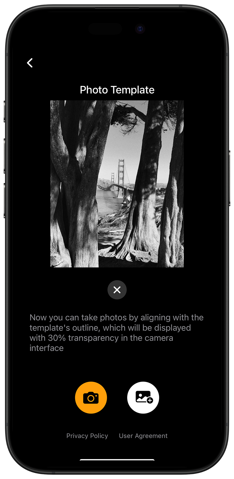 MirroCam 设置界面